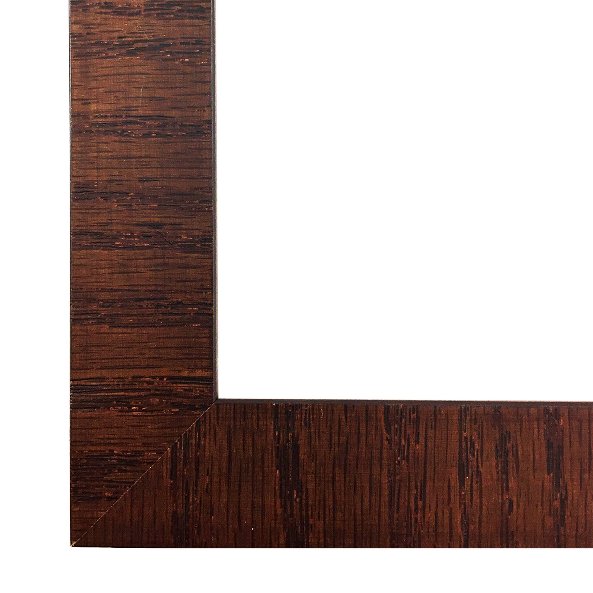 Expressions™ 3.5" x 5" Espresso Rustic Frame with Mat by Studio Décor®